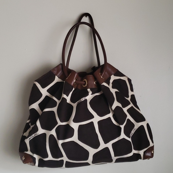 MK Animal Print Hobo Handbag - Picture 2 of 4